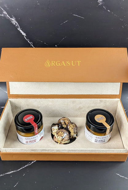 Signature ArgaNut Gift Box – Luxurious Nut Butter Duo or Trio