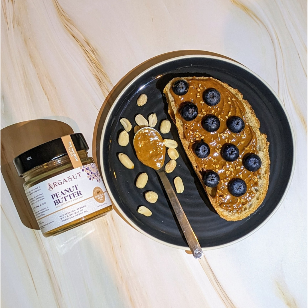 Peanut Butter with Argan oil & Date syrup - Smooth - 200g