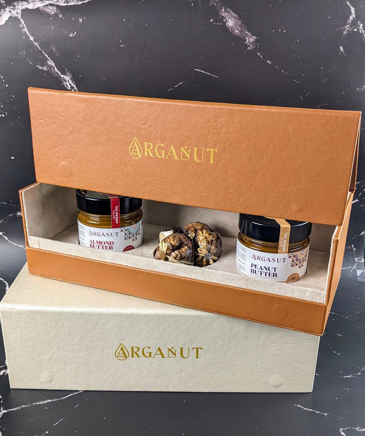 Signature ArgaNut Gift Box – Luxurious Nut Butter Duo or Trio